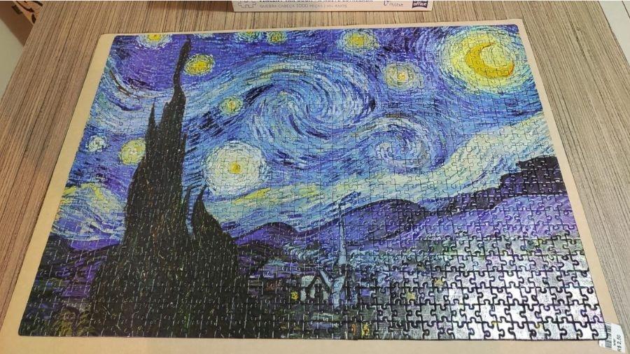 Quebra-cabeça da Toyster tem mil peças Quebra-cabeça da Toyster tem mil peças