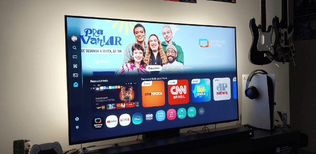 Imagem ilustrativa de Samsung Neo QLED QN70F: Imagens Fluídas e Brilho Excepcional com 144 Hz de Taxa de Atualização