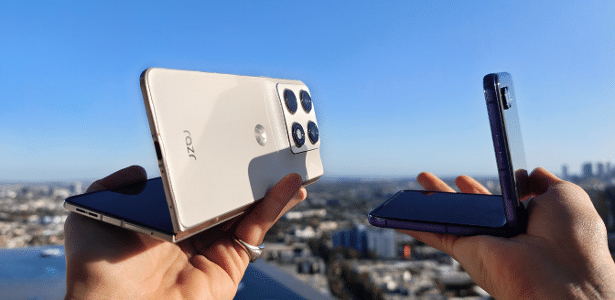 Celulares dobráveis da Motorola chegam ao Brasil a partir de R$ 5.399; veja