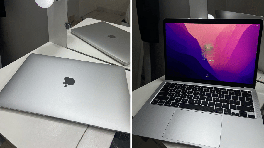 MacBook Air está disponível na cor cinza