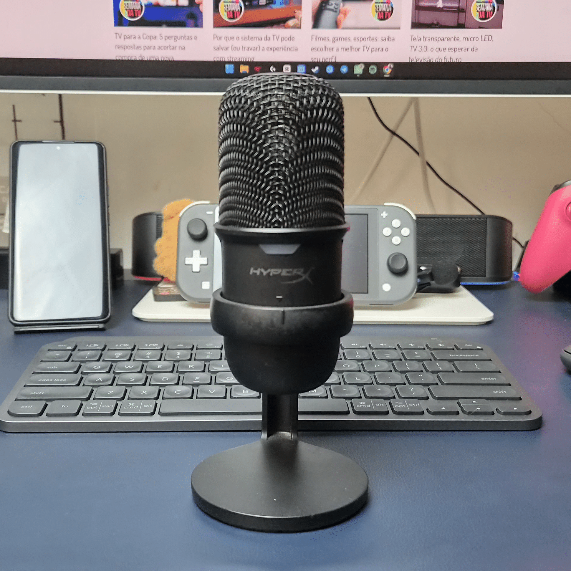 Microfone HyperX Solocast tem 'qualidade absurda' por menos de R$ 400