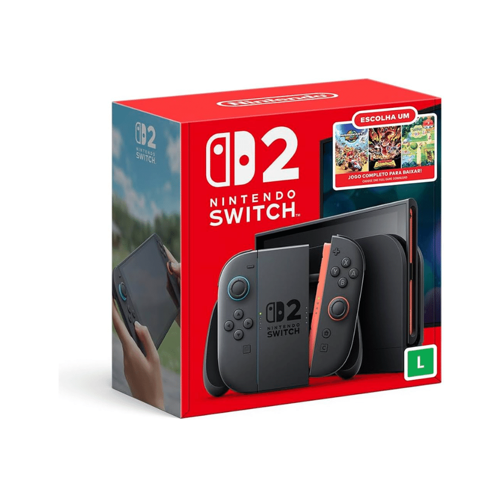 Console Nintendo Switch 2 + um jogo à sua escolha - undefined