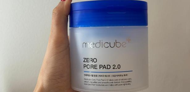 Usei esfoliante em disco Medicube Zero Pore Pad e resultados impressionaram