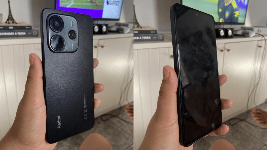 Redmi Note 14 possui sistema de câmera tripla Redmi Note 14 possui sistema de câmera tripla