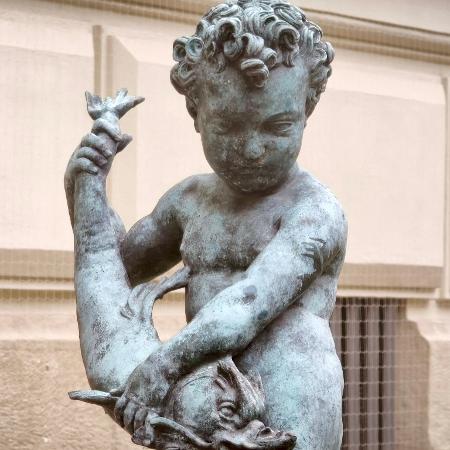 Foto com zoom de 10x