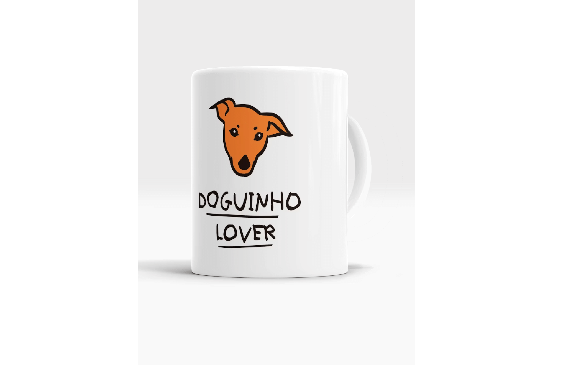 Caneca Doguinho Lover Chico Rei  - undefined