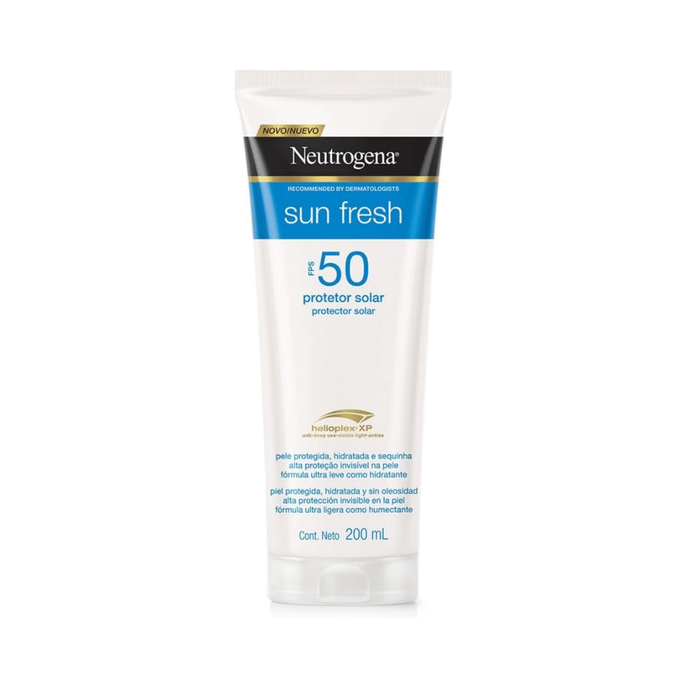 Protetor solar corporal Sun Fresh FPS 50 200 ml, Neutrogena - undefined