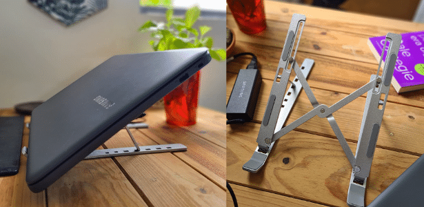 Suporte para notebook econômico promete conforto para o seu dia a dia