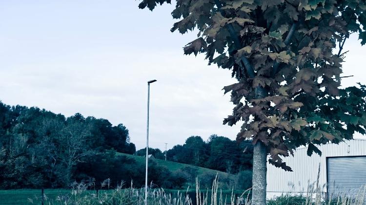 Fotografia feita com o filtro Winterfell, com cores mais azuladas Fotografia feita com o filtro Winterfell, com cores mais azuladas
