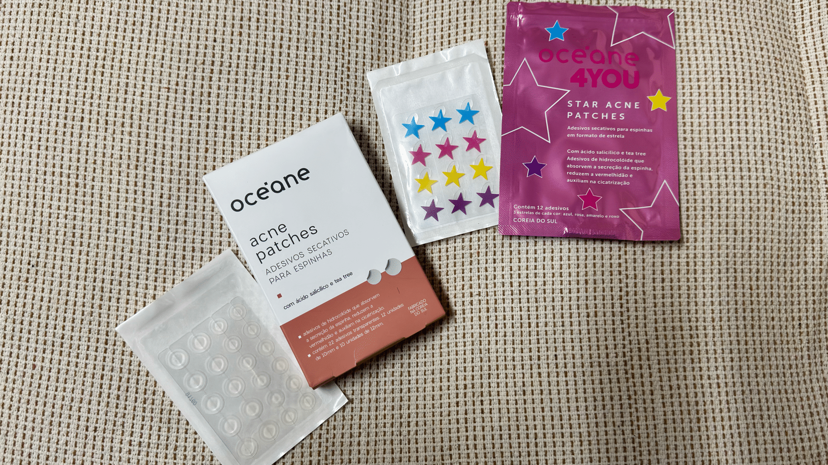 Produtos da Oceáne possuem hidrocolóide, ácido salicílico e óleo de tea tree entre seus ativos - undefined