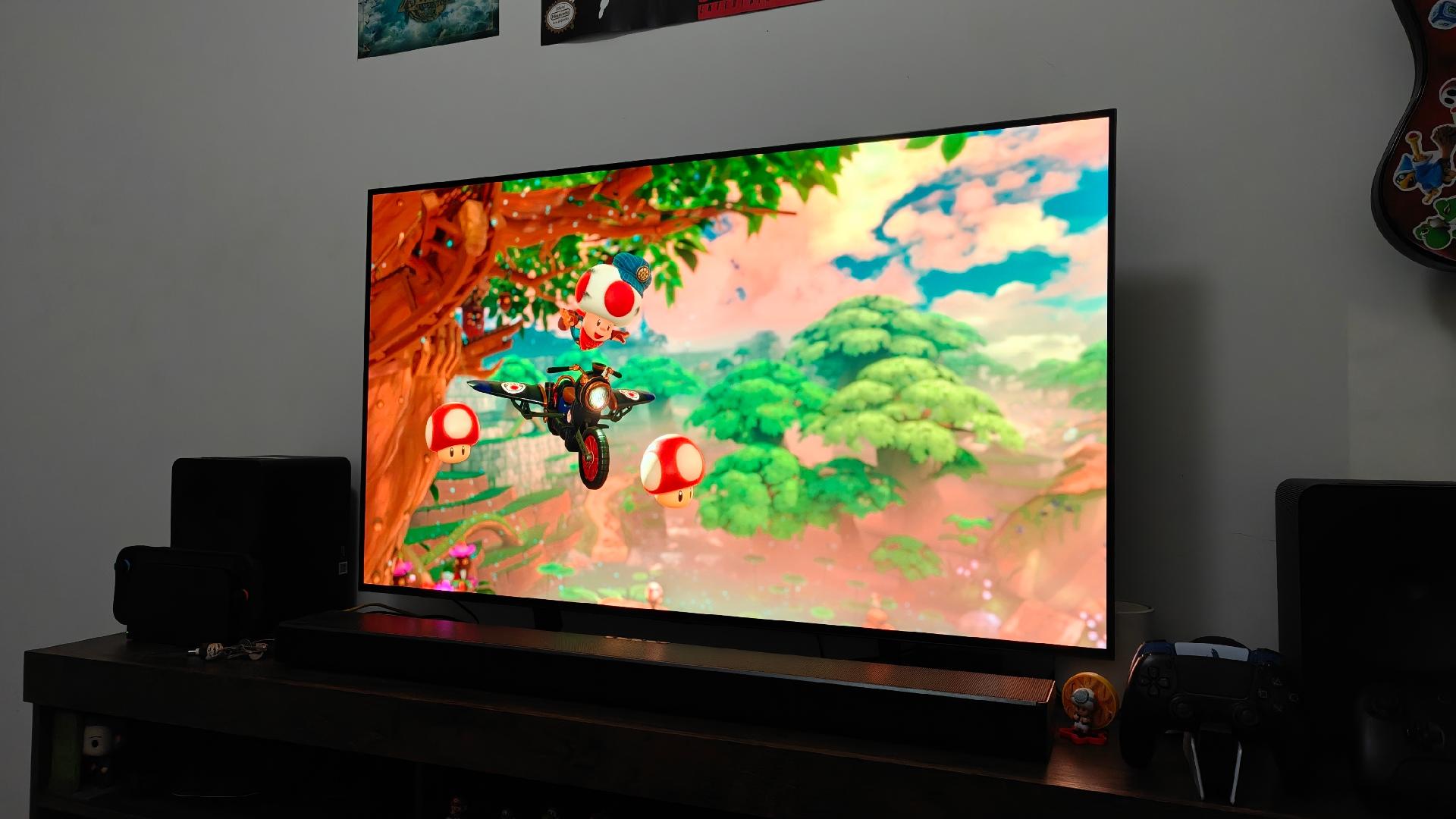 TV Samsung OLED S85H - Mario World  - undefined