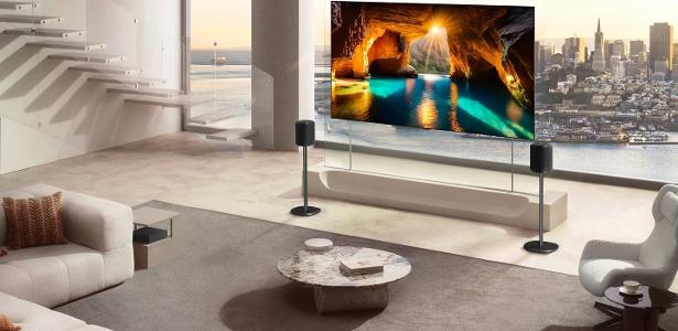 Wallpaper: LG apresenta TV OLED com 9 milímetros de espessura e sem fios