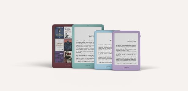 Novos Kindles da Amazon trazem controle sem fio e cores vibrantes