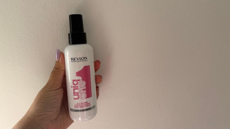 Leave-in Uniq One Lotus Flower, da Revlon Profissional, ajuda a controlar o frizz do cabelo Leave-in Uniq One Lotus Flower, da Revlon Profissional, ajuda a controlar o frizz do cabelo