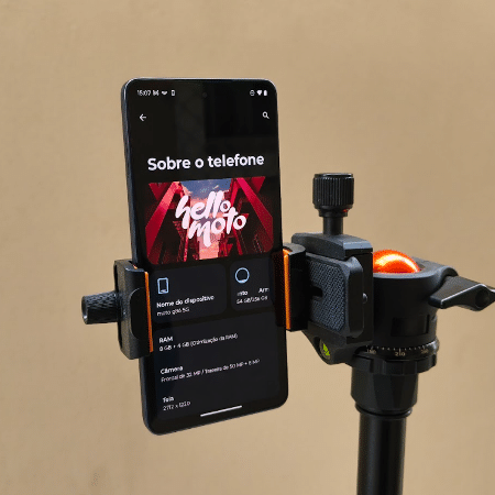 Moto g86 5G tem painel pOLED 1.5K