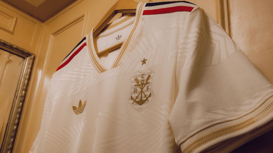 Novo terceiro uniforme do Flamengo remete às origens do clube - Divulgação