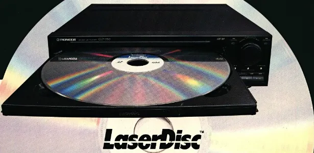 Anúncio de aparelho de LaserDisc da Pioneer - Reprodução - Reprodução