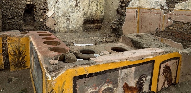 Luigi Spina/Parque Arqueológico de Pompeia/Reuters