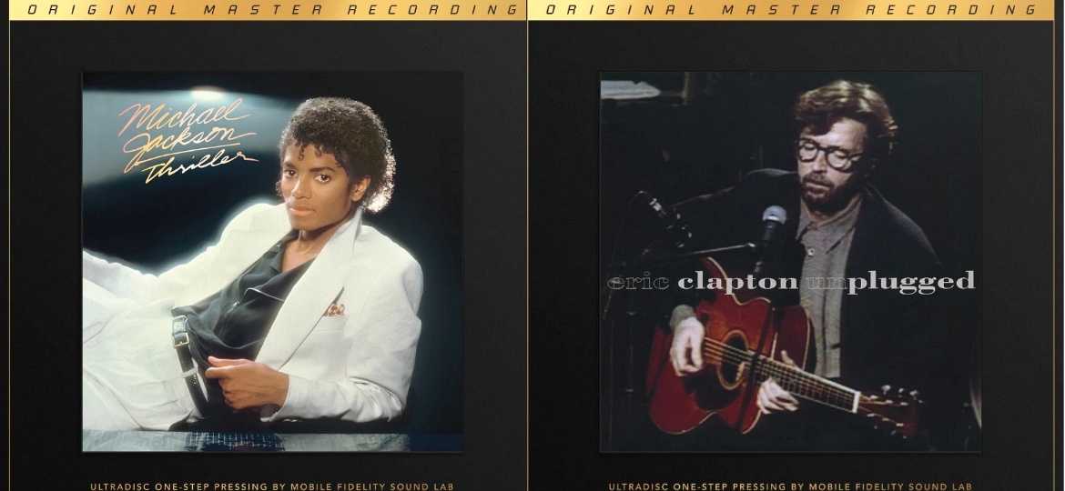 Discos da série One-Step, com sua inscrição "Original Master Recording", que a príncipio não será retirada de capas - Divulgação