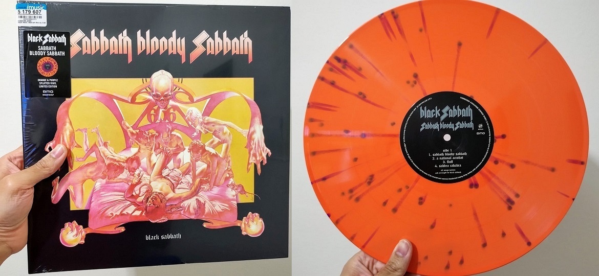 Edição limitada do álbum "Sabbath Bloody Sabbath", do Black Sabbath - Fernando Ferreira