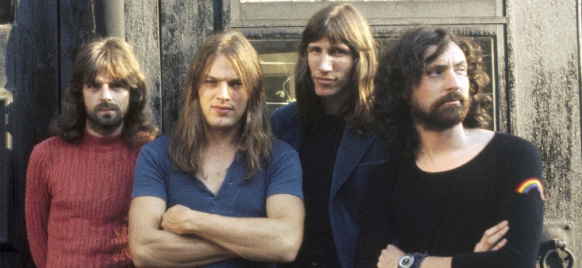 O grupo Pink Floyd em sua formação clássica  - Reprodução