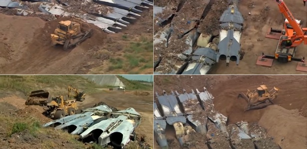 Não viraram sucata | Há 10 anos, Austrália enterrou 23 aviões  F-111 aposentados; entenda por quê