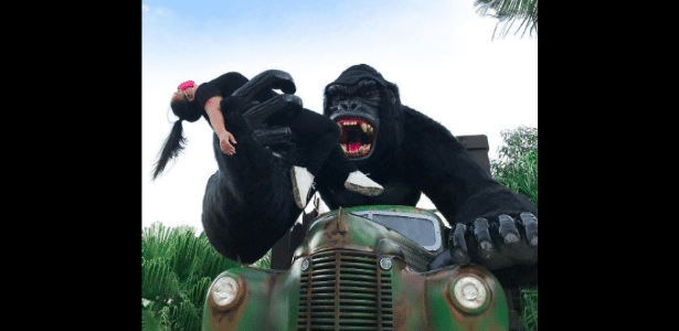 Está em estado grave | SC: menino que caiu de 'gorila' no Beto Carrero celebrava aniversário