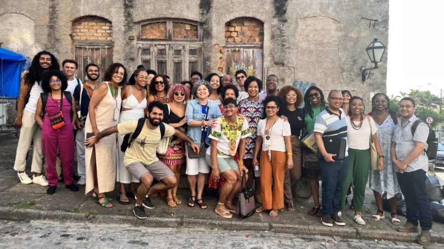 Integrantes da Rede de Historiadoras Negras e Historiadores Negros em São Luis (MA)