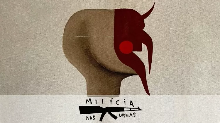 ilustracao para série milícia nas urnas - medo e demência/UOL - medo e demência/UOL