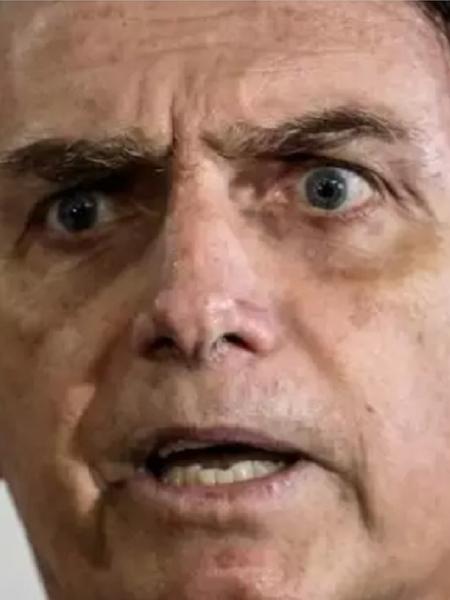 O presidente Jair Bolsonaro: tática por trás de atitudes de louco varrido - Ansa