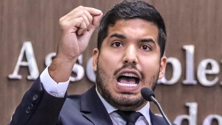 20.jul.2021 - O deputado federal André Fernandes (PL-CE) 20.jul.2021 - O deputado federal André Fernandes (PL-CE)