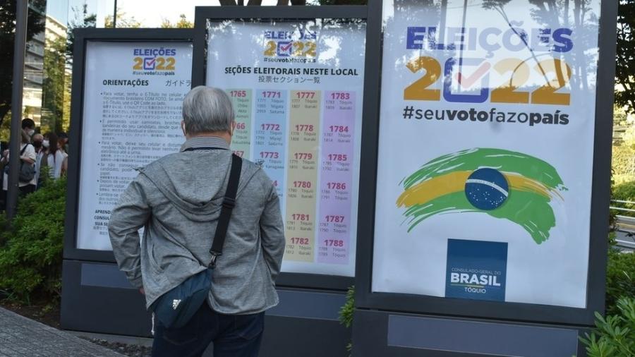 Há 76 mil eleitores brasileiros aptos a votar no Japão - FÁTIMA KAMATA/BBC