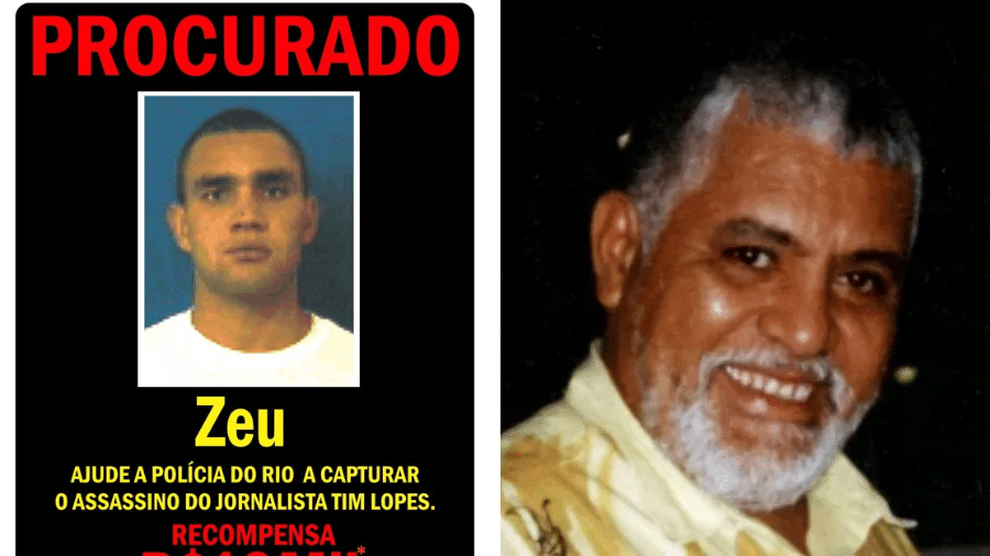 Zeu estava preso pelo assassinato de Tim Lopes - Reprodução/TV Globo