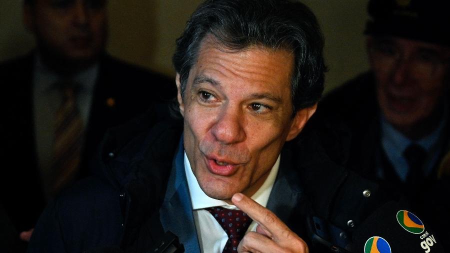 Tarifa de 50% contra o Brasil é "injustificável", avalia Haddad - Luis Robayo/AFP