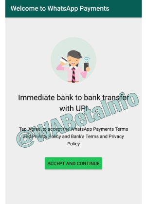9.ago.2017 - WhatsApp está se preparando para começar a realizar pagamentos no app - Reprodução/WABetaInfo - Reprodução/WABetaInfo