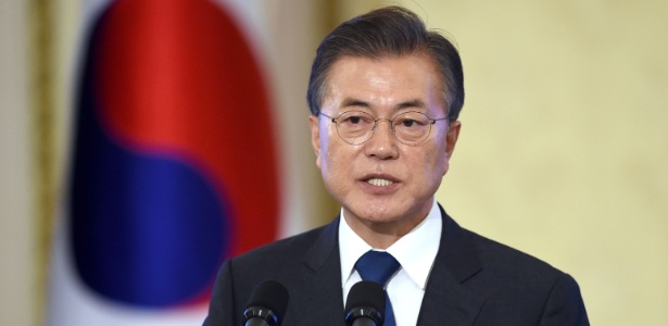 O presidente sul-coreano, Moon Jae-In - Jung Yeon-Je/AFP Photo