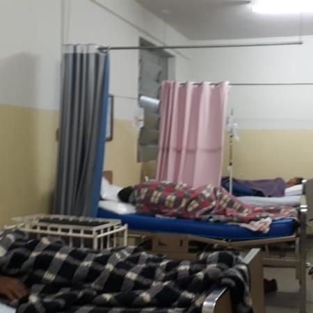 Pessoas são atendidas após passarem mal ao comer farofa em festa em Sabinópolis (MG) - Divulgação/Hospital São Sebastião