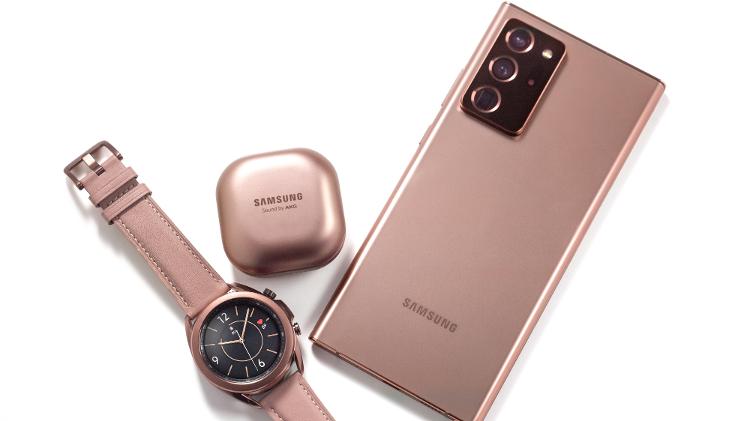 Samsung lançou o Note 20, Galaxy Watch 3 e Buds Live Phone - Comunicado à Imprensa - Comunicado à Imprensa