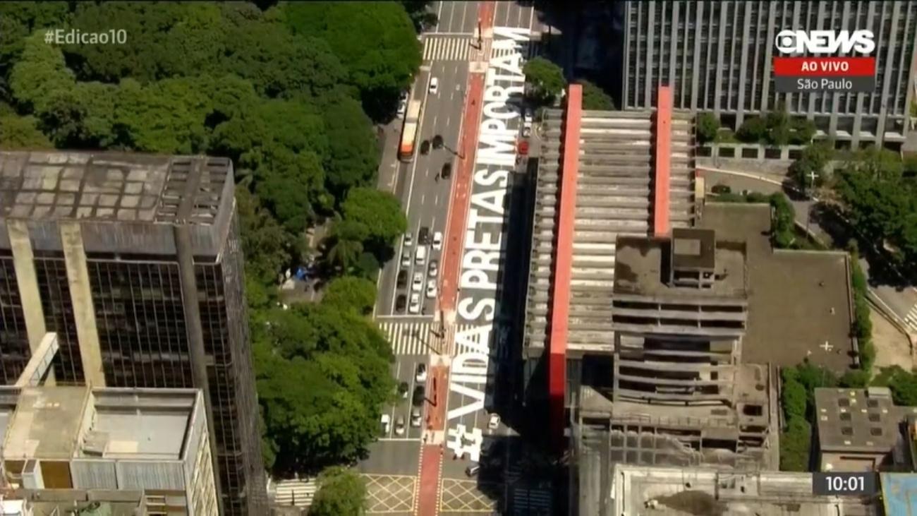 Joao Alberto Artistas Pintam Vidas Pretas Importam Na Av Paulista