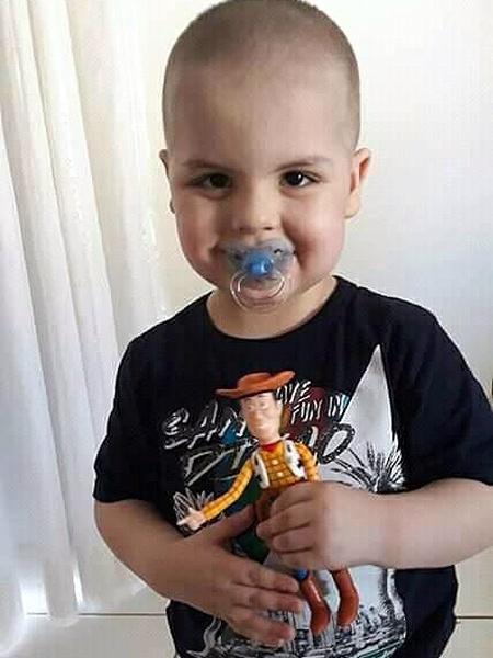 Fernando, de 4 anos, morreu de leucemia - Arquivo pessoal