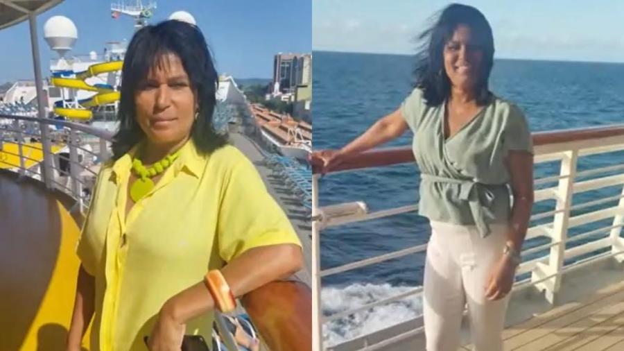 Mulher de 59 anos fez operação em 15 de março e foi internada com intestino perfurado no dia 17, segundo família - TV Globo/Reprodução de vídeo