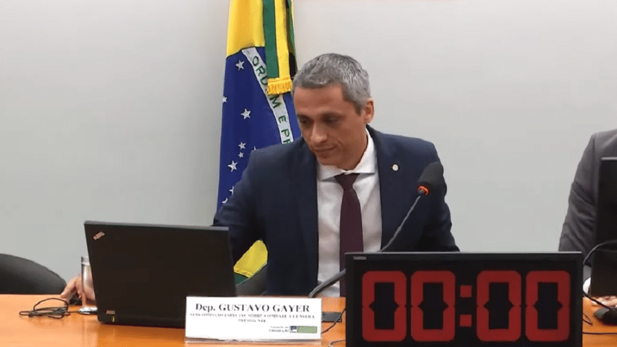 Deputado Gustavo Gayer (PL-GO), eleito presidente da subcomissão, definiu que a relatoria ficará com Nikolas Ferreira (PL-MG) - Reprodução/YouTube/Câmara dos Deputados