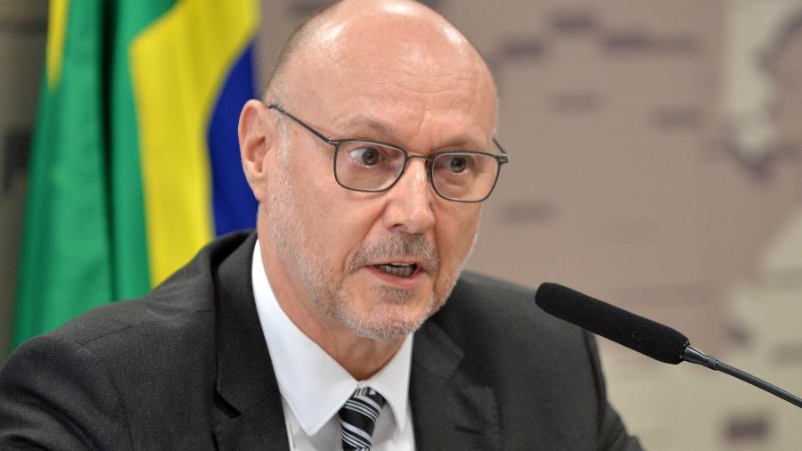 Luiz Fernando Corrêa é pressionado a deixar comando da agência após ser indiciado no caso da "Abin paralela" - Pedro França/Agência Senado