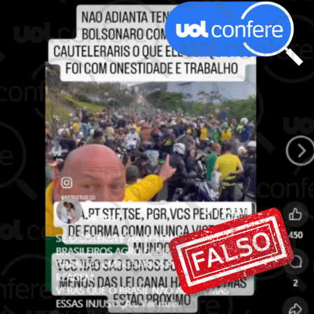 23.jul.2025 - Publicação circula como se fosse recente em reação a medidas cautelares impostas ao ex-presidente Jair Bolsonaro, como o uso de tornozeleira eletrônica