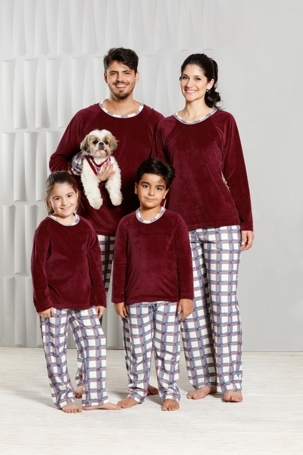 A Monthal tem uma linha de pijamas para toda a família e seus pets. Criada em 1991, na cidade de Friburgo (RJ), ela vende, em média, 8.000 peças por mês entre pijamas, camisolas, short doll e lingerie. - Divulgação