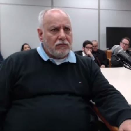 3.ago.2018 - O ex-diretor da Petrobras, Renato Duque, em depoimento ao juiz Sergio Moro - Reprodução