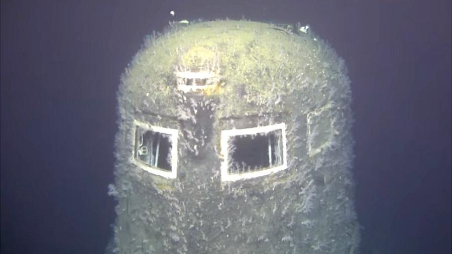 A expedição norueguesa fez uma inspeção detalhada do submarino naufragado - IMR