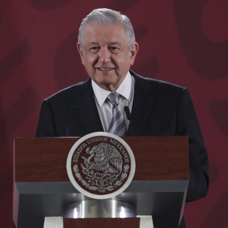 22.nov.2019 - Andrés Manuel López Obrador, presidente do México, advertiu que ainda não declara vitória na luta contra covid-19 - Xinhua/Presidencia de México