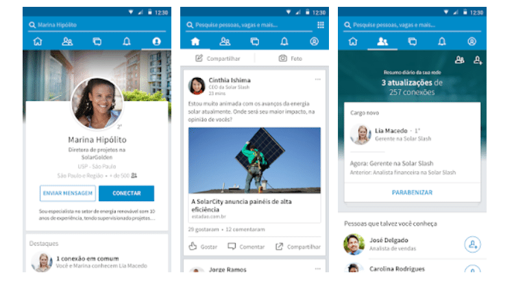 LinkedIn: aplicativos para conseguir um trabalho ou mudar de emprego - Reprodução - Reprodução