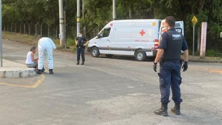 Mulher com covid-19 é encontrada após fugir de hospital em Contagem (MG) - Guarda Civil Municipal/Divulgação